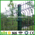 GM Anping factory powder coated 3d garden application metal V mesh fencing